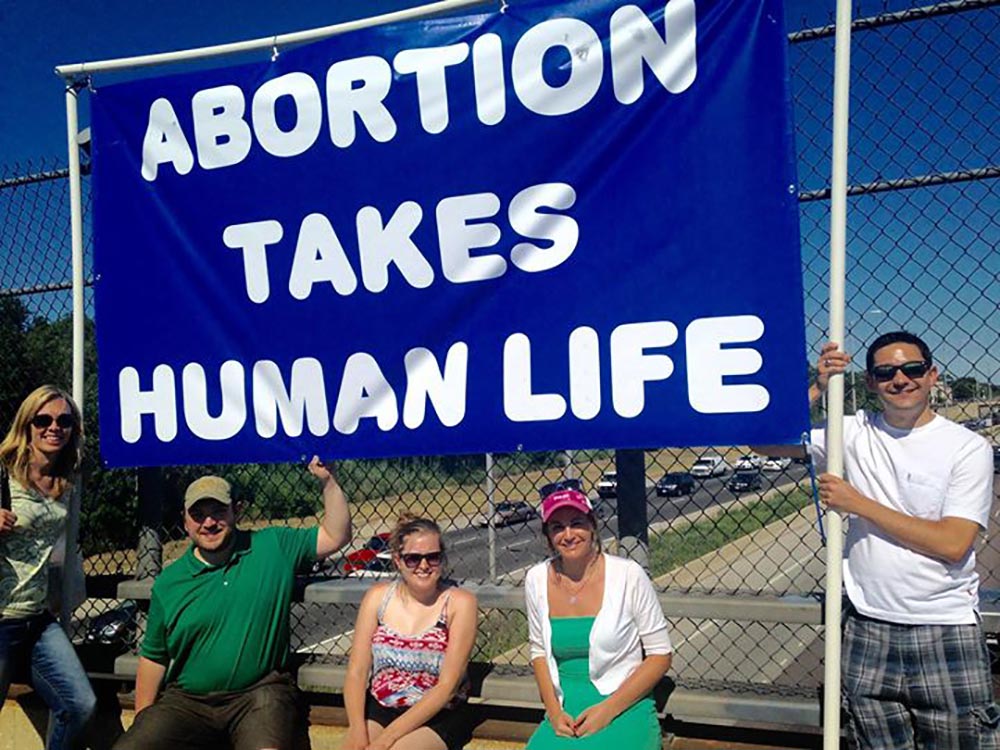 Jefferson Park Pro-Life Bridge!